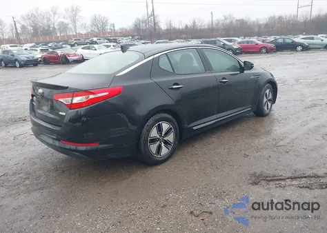 2013 Kia Optima Hybrid Lx из США, поврежденный, VIN KNAGM4AD4D5043290